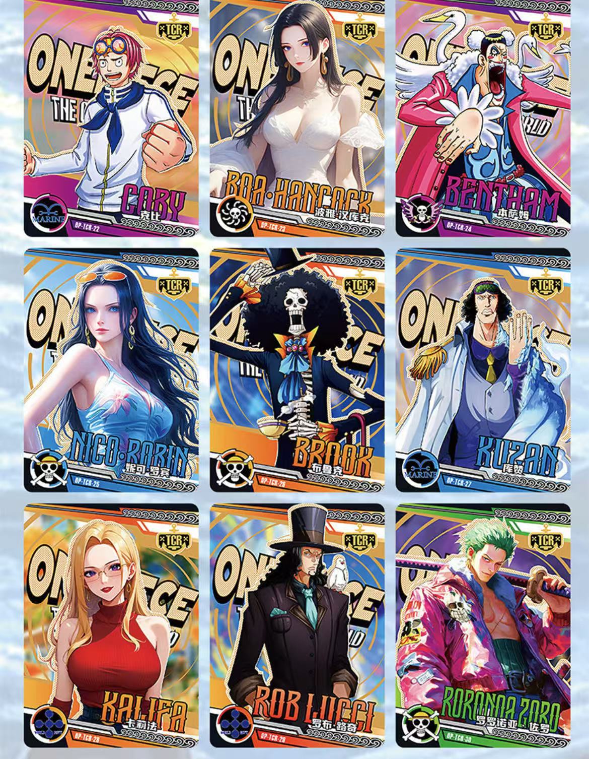 YUNKA one piece ccg card game