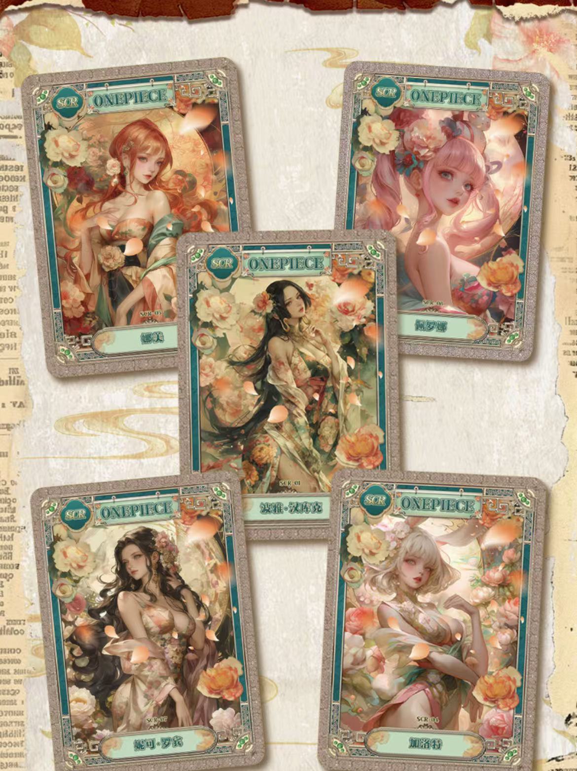 YUANHANG one piece ccg card game