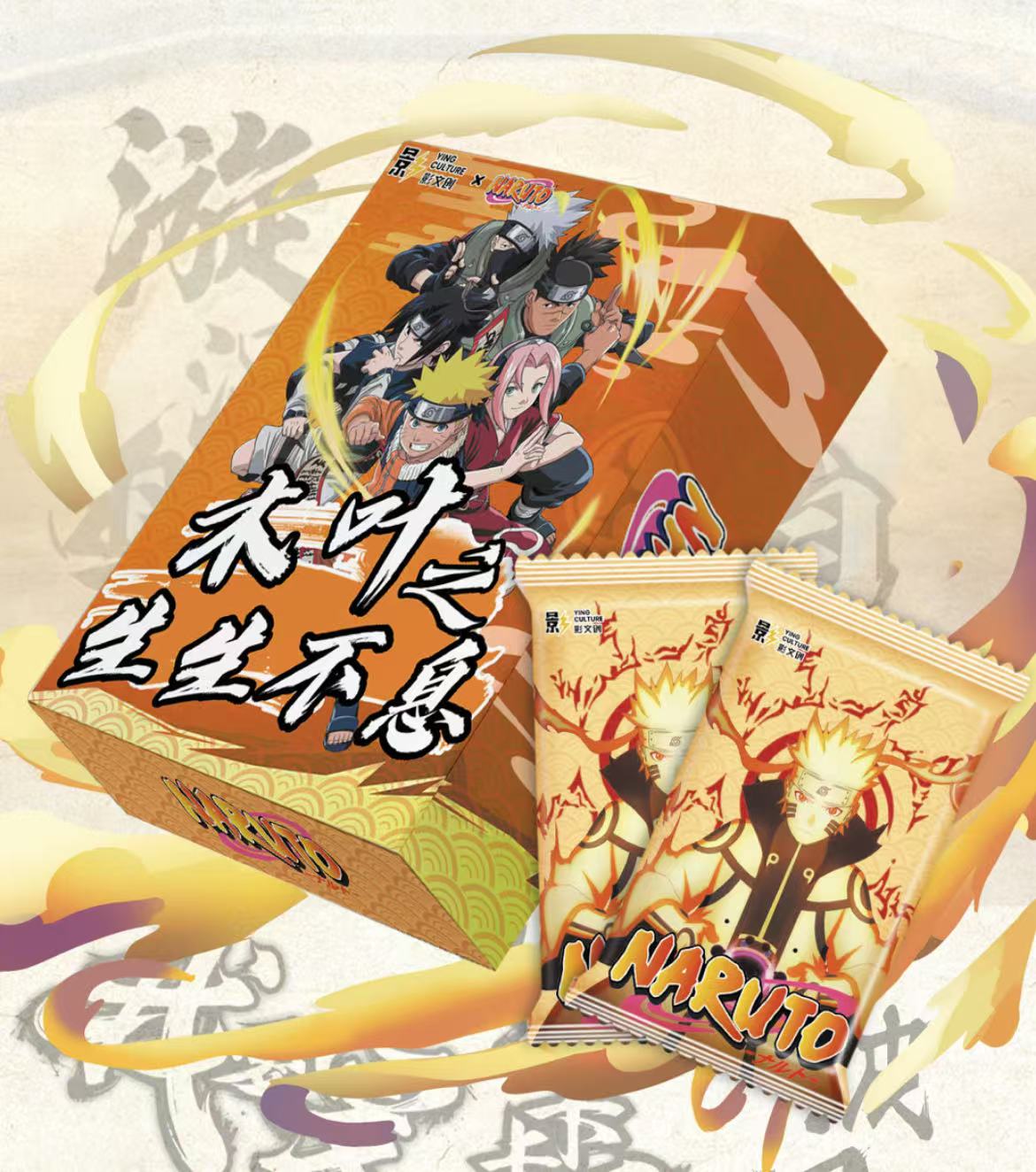 YINGCULTURE W2 naruto ccg card game