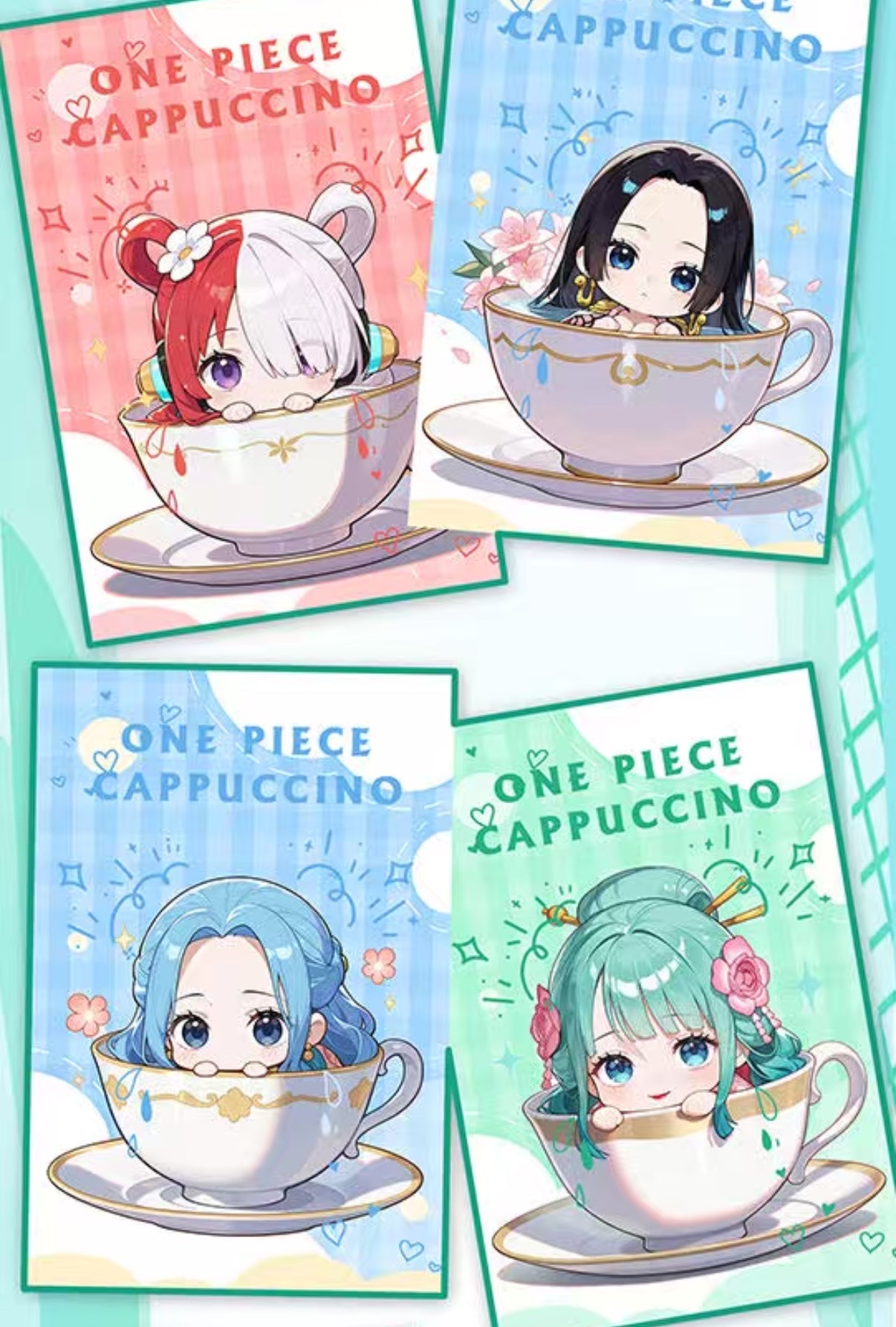 YUNMENG one piece colored paper ccg card game