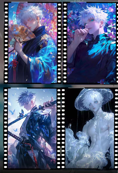 YUANQI demon slayer & jjk color paper ccg card game