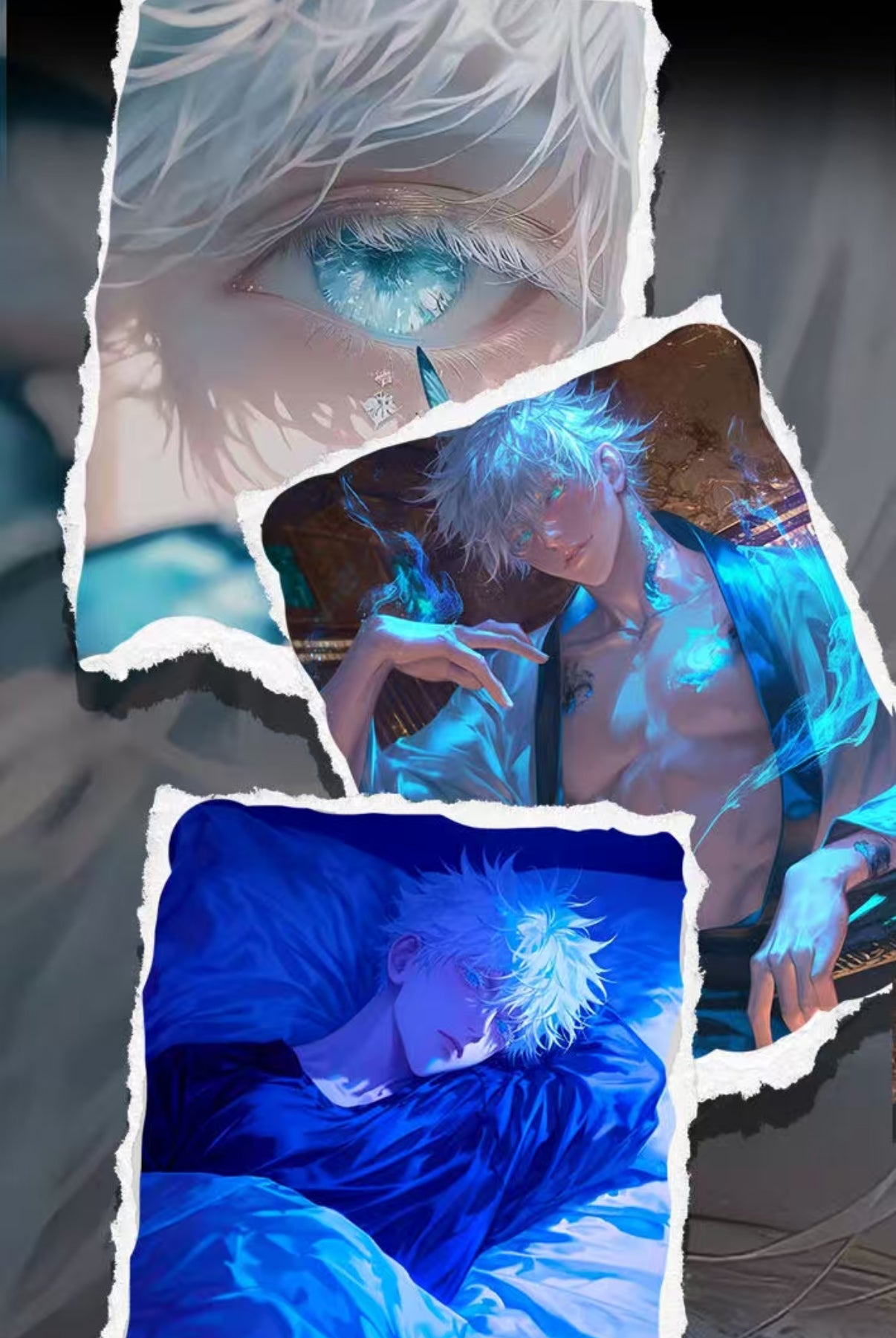 YUANQI demon slayer & jjk color paper ccg card game