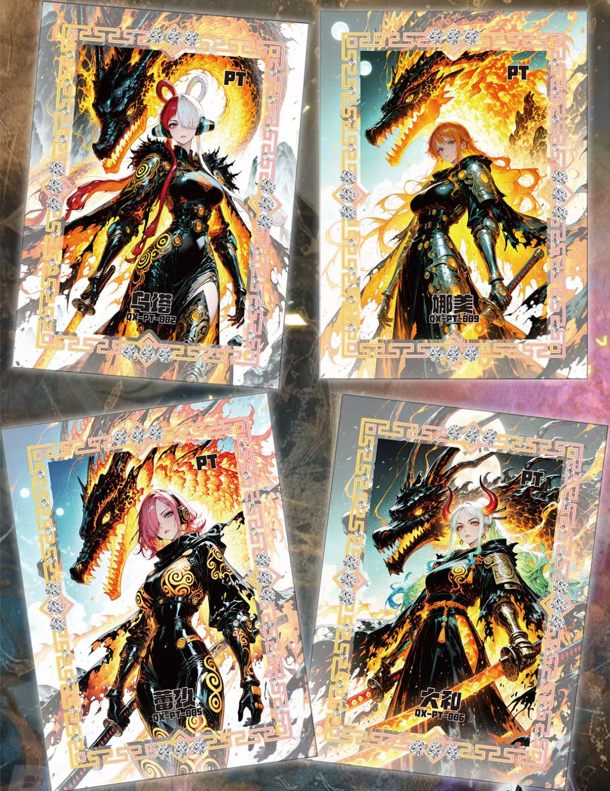 QIXING W2 one piece ccg card game