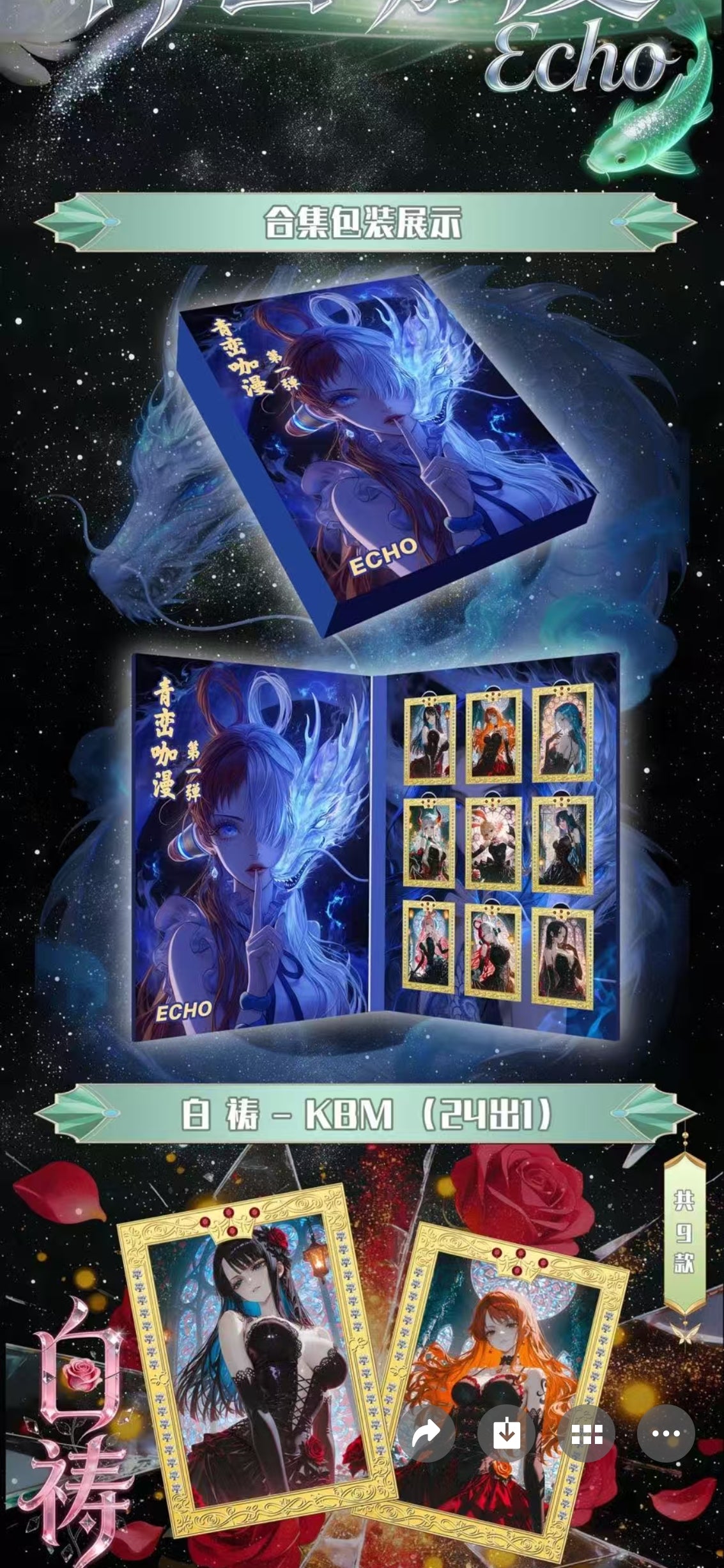 QIANLUAN one piece ccg card game