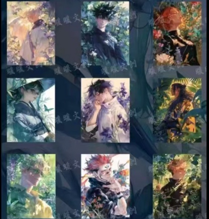 NUANNUAN colored paper JJK ccg card game