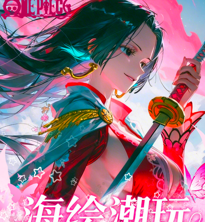 HAIHUI w3 color paper ONE PIECE ccg card game