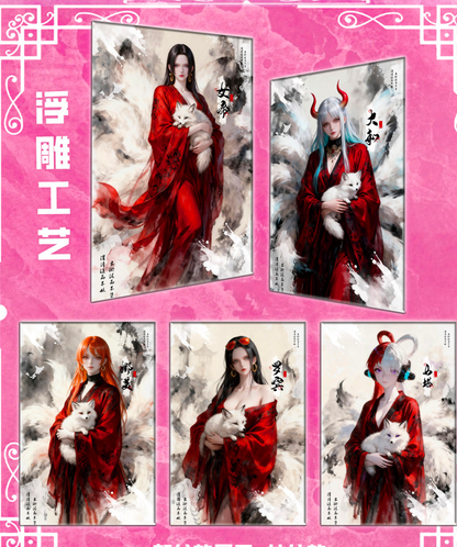 HAIHUI w3 color paper ONE PIECE ccg card game